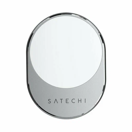 Держатель автомобильный Satechi Magnetic Wireless, серый