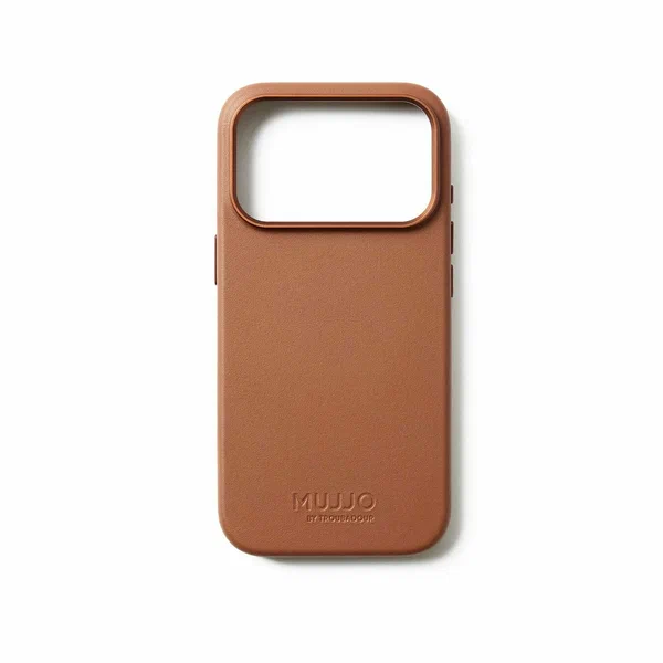 Чехол Mujjo Leather для iPhone 17 Pro Max, песочный
